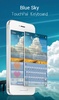 TouchPal SkinPack Blue Sky screenshot 2