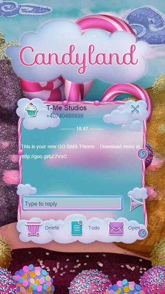 Candyland GO SMS - Preview 5