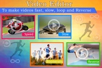 Video Editor – Fast, slow, reverse, boomerang screenshot 2