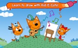 Kid-E-Cats Kids Coloring Games screenshot 1