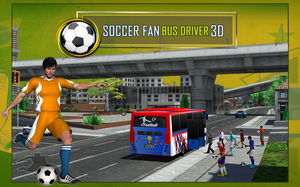 Soccer Fan Bus Driver 3D - Preview 10