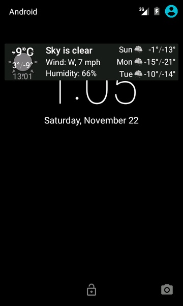 Weather notification - Preview 4