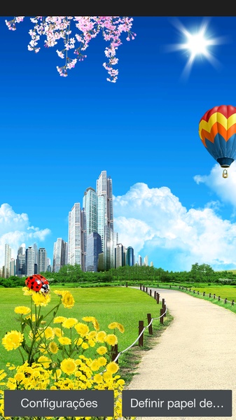 City blue sky HD - Preview 5