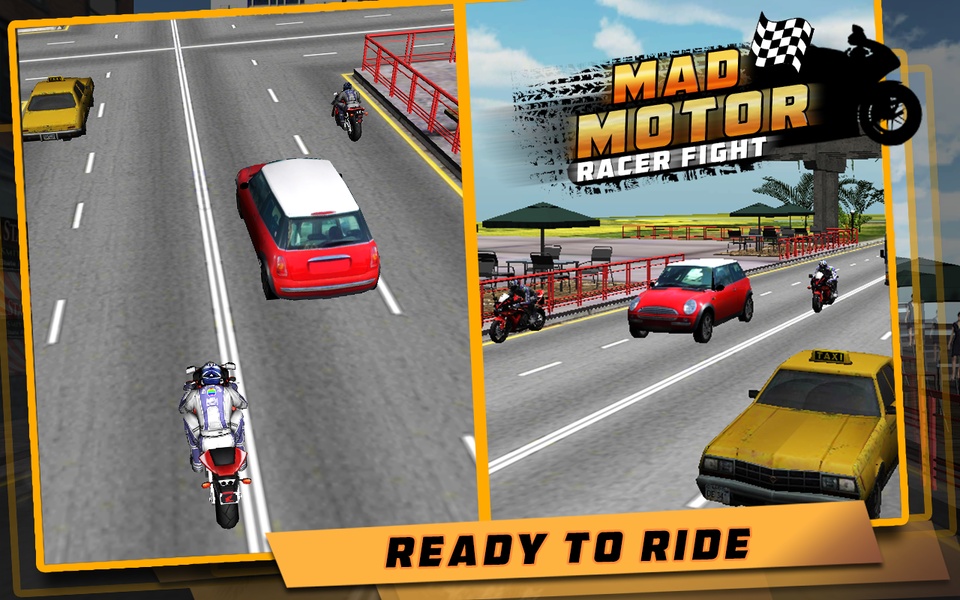 Mad moto racer fight - Preview 3