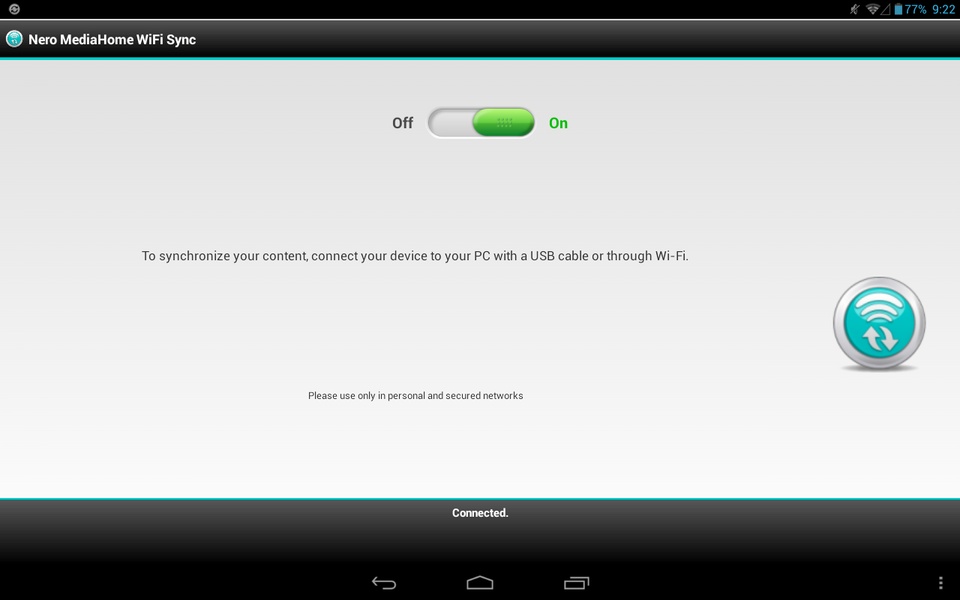 Nero MediaHome WiFi Sync - Preview 3