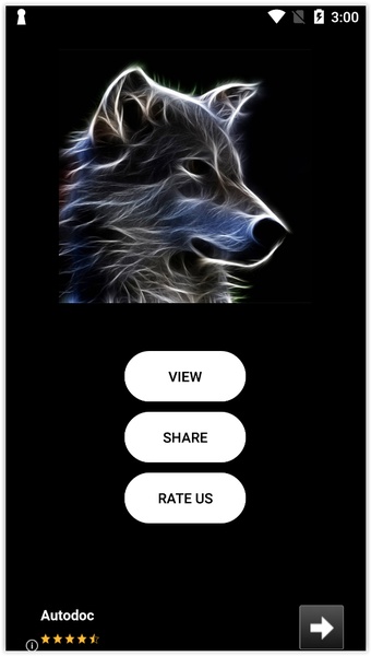 Neon Wolf Live Wallpapers - Preview 3