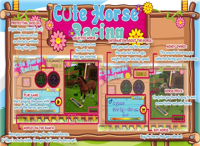 Cute Horse Racing - Preview 5