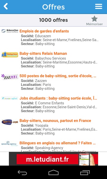 Jobs Etudiants - Preview 5