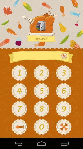 AppLock Theme Thanksgiving - Preview 2