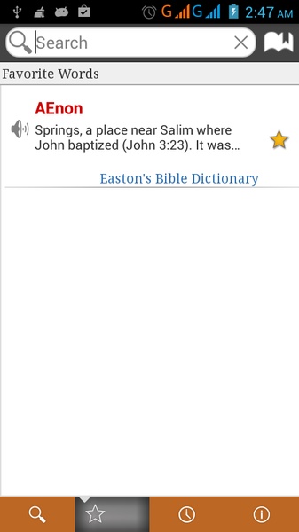 Multi Bible Dictionary - Preview 2