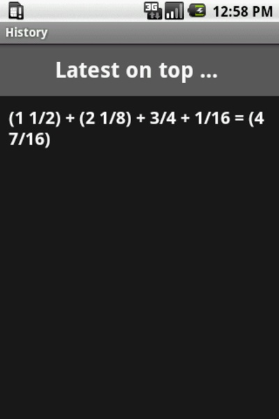 Fractional Calculator - Preview 1