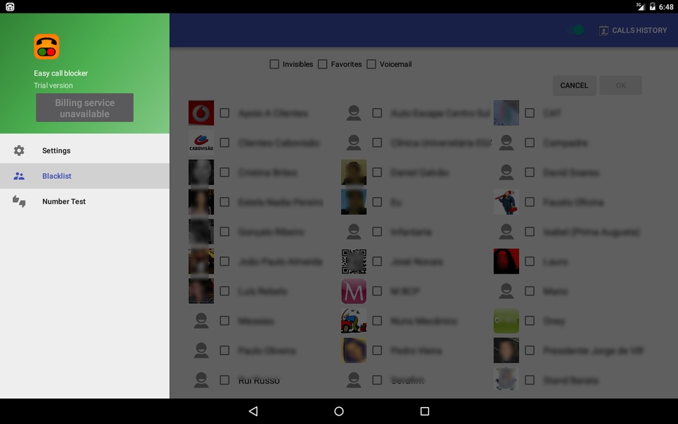 Easy call blocker - Preview 4