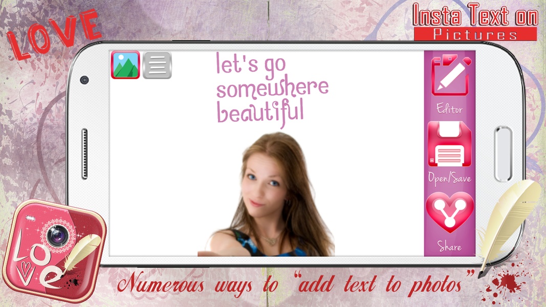 Love Insta Text on Pictures - Preview 3