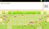 GO Keyboard Green Power Theme screenshot 4