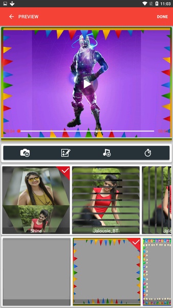 flipagram Video Slideshow photo to video with song - Preview 5