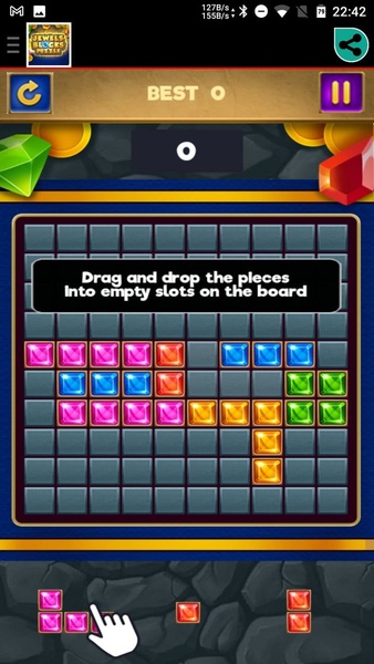 Jewels Blocks Puzzle Game - Preview 2