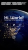 GO鎖屏Hi,World!主題 screenshot 2