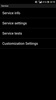 Xperia Service Menu screenshot 1