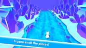 Snowman Rush: Frozen run screenshot 1
