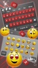 Red Gray Keyboard screenshot 1