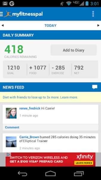 Calorie Counter - MyFitnessPal for Android - Download the APK from