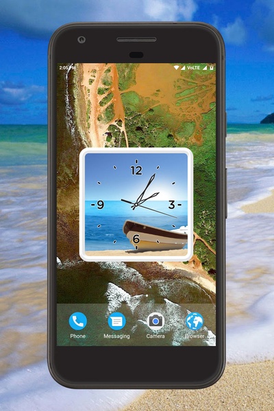 Beach Clock Live Wallpaper - Preview 5