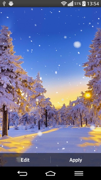 Winter Forest Live Wallpaper - Preview 5