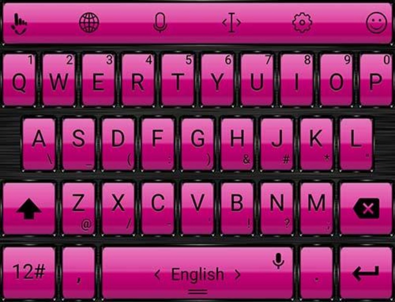 Theme x TouchPal Frame Pink2 - Preview 1