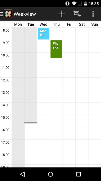 Timetable - Preview 1