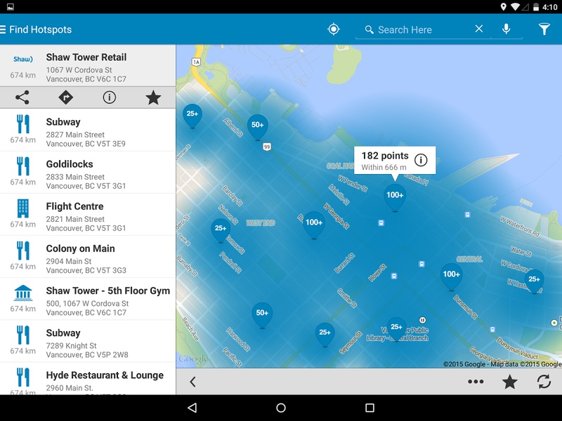 Shaw Go WiFi Finder - Preview 7