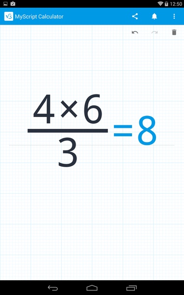 MyScript Calculator - Preview 4