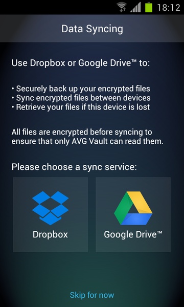 AVG Vault - Preview 3