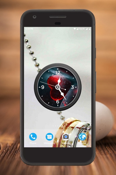 Heart Clock Live Wallpaper - Preview 4