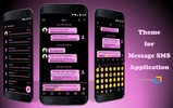 SMS Messages Metallic Pink screenshot 6