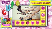 Cute Text Photo Maker and Editor screenshot 6