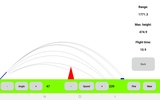 Projectile motion screenshot 1