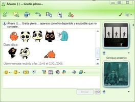 Emoticones Animaux Messenger screenshot 1