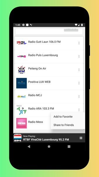 Radio Luxembourg: Radio Luxembourg FM + Live Radio - Preview 4