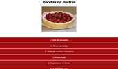 Recetas de Postres screenshot 1