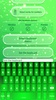 Neon Green Emoticon Keyboard screenshot 4