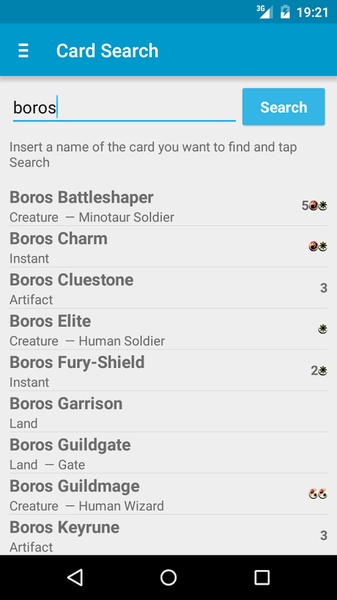 MtG Life Counter & Card Search - Preview 3