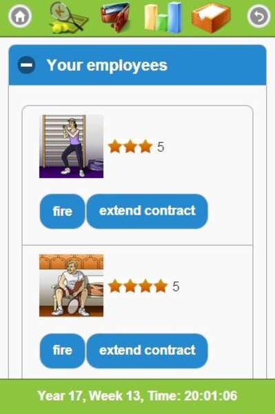 Online Tennis Manager Game - Preview 6