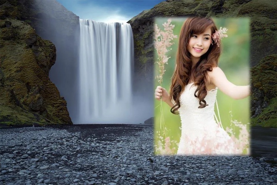 Waterfall Photoframe - Preview 2