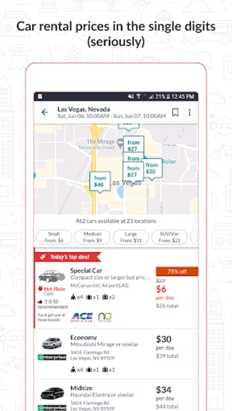 Hotwire Hotels & Cars - Preview 2