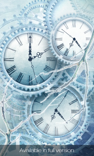 Ice Clock Wallpaper Lite - Preview 4