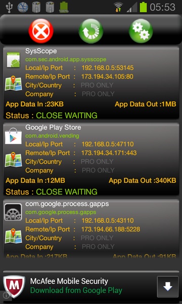 Connection Tracker - Preview 3