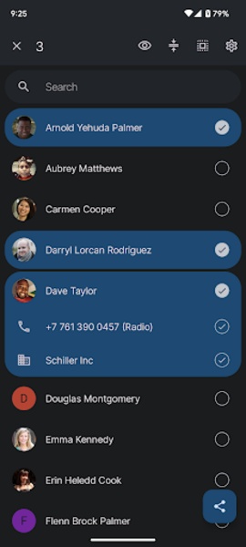 Share Contacts - Preview 2