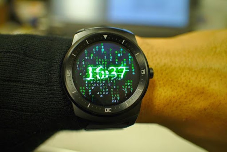 Matrix Watch Face - Preview 1