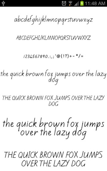 Written Fonts - Preview 4