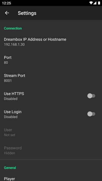 Dreambox Player - Preview 1